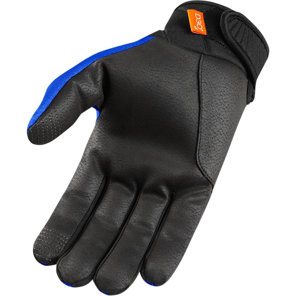 Icon Anthem 2 Textile CE Gloves Blue / Black