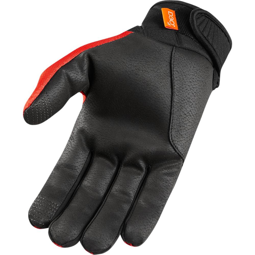 Icon Anthem 2 Textile CE Gloves Red / Black