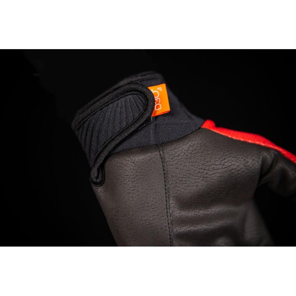 Icon Anthem 2 Textile CE Gloves Red / Black