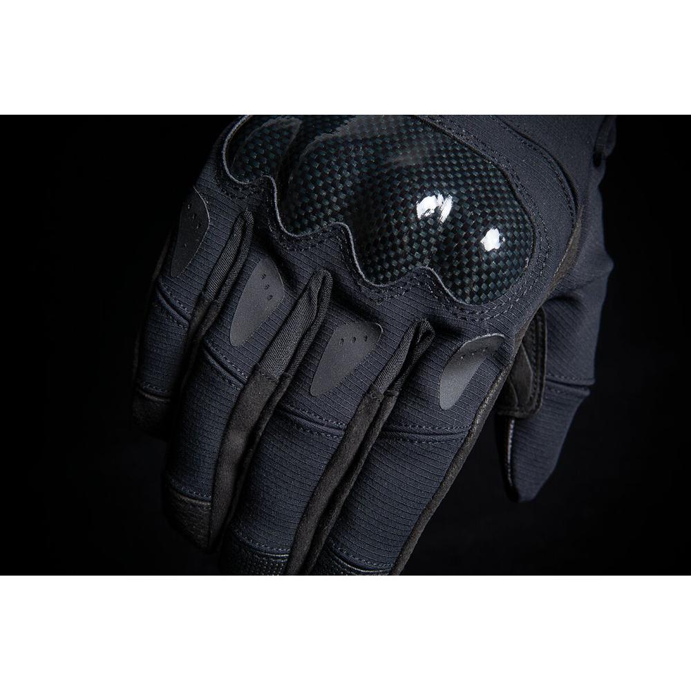 Icon Stormhawk Textile Gloves Black