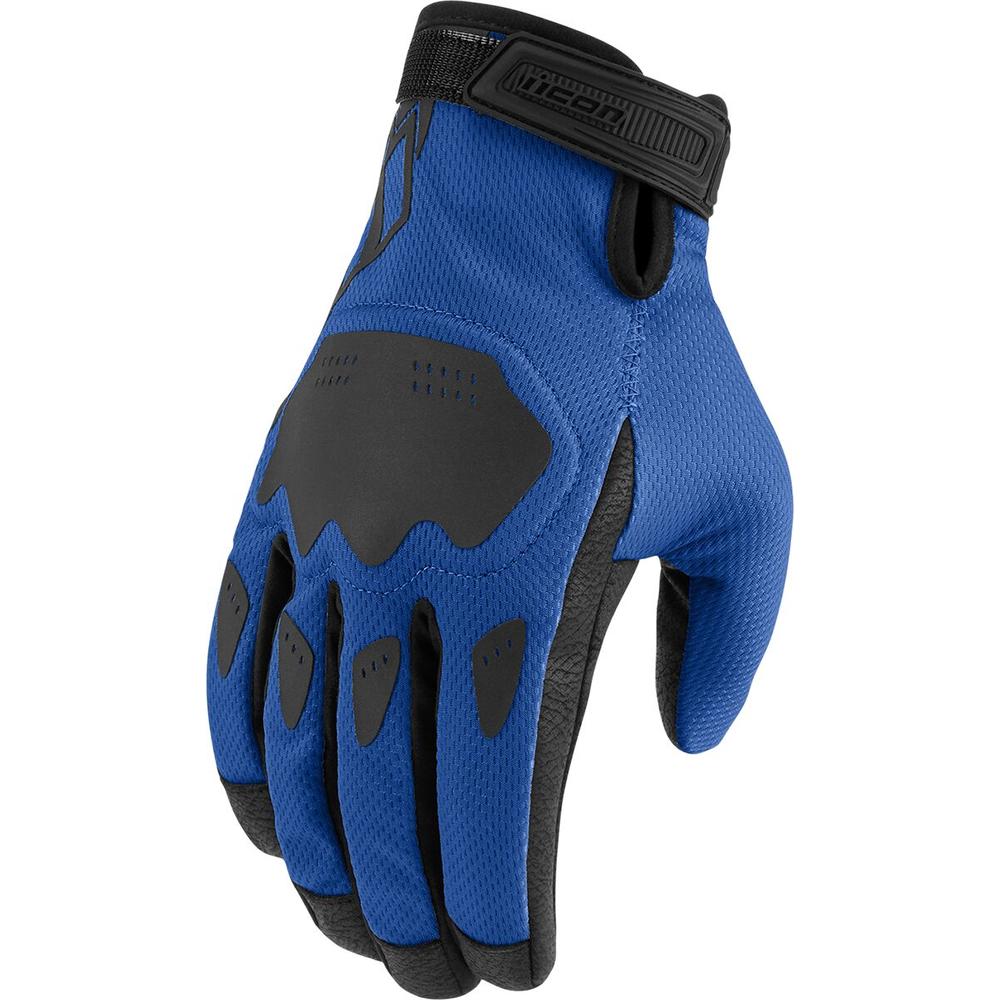 Icon Hooligan CE Gloves Blue