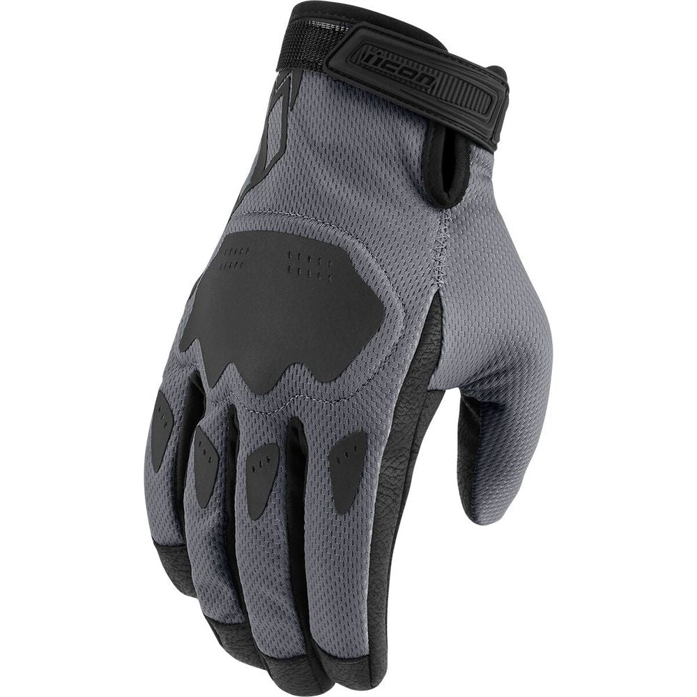 Icon Hooligan CE Gloves Grey