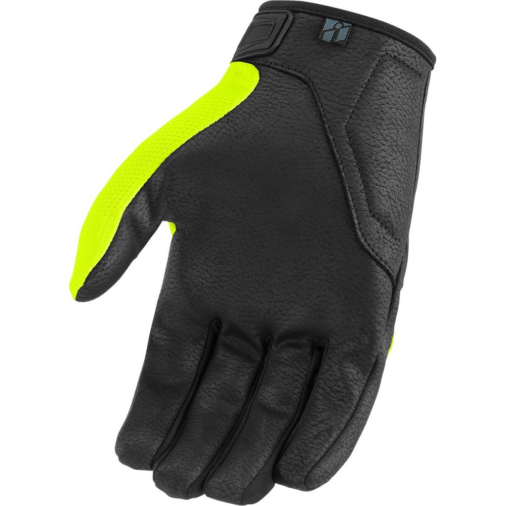 Icon Hooligan CE Gloves Hi-Viz