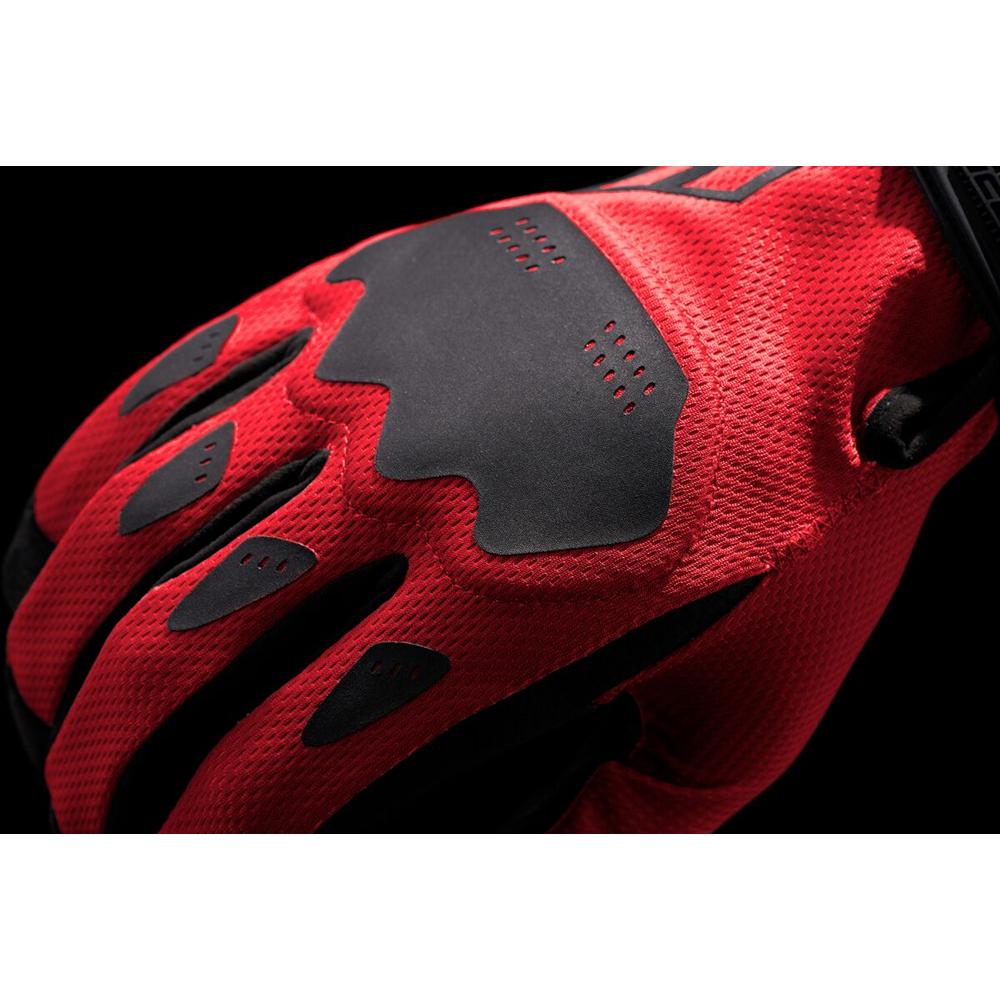 Icon Hooligan CE Gloves Red