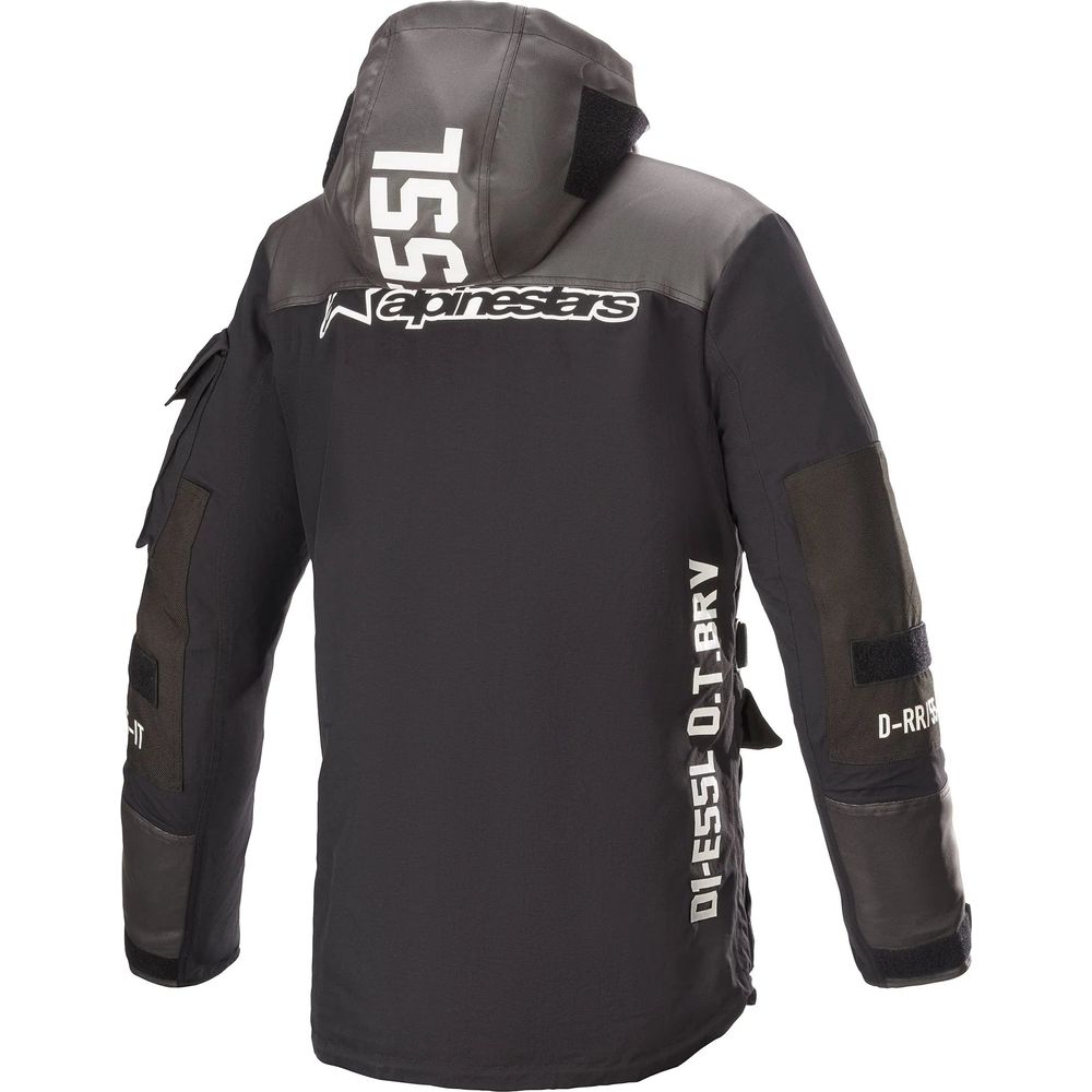 Alpinestars X Diesel AS-DSL Daiji Parka Black (Image 2) - ThrottleChimp