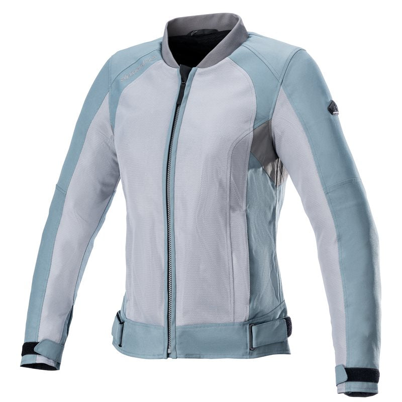 Alpinestars Eloise V2 Ladies Air Jacket Sage Dark Grey FREE 1 YEAR Returns, FREE UK Delivery | ThrottleChimp