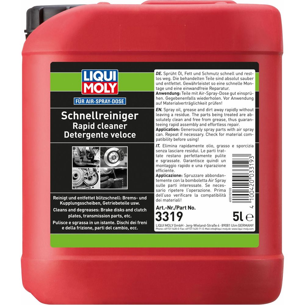 Liqui Moly Rapid Cleaner 3319 - ThrottleChimp