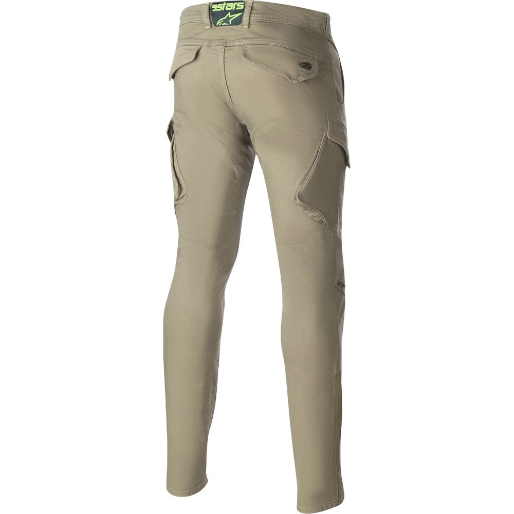 Alpinestars Caliber Slim Fit Tech Riding Trouser Military Green (Image 2) - ThrottleChimp