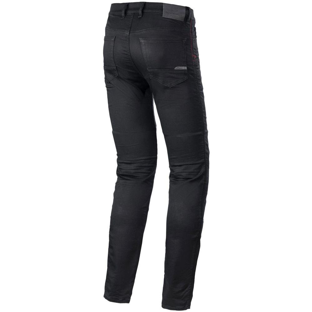 Alpinestars Cerium Tech Stretch Denim Jeans Black Rinse (Image 2) - ThrottleChimp