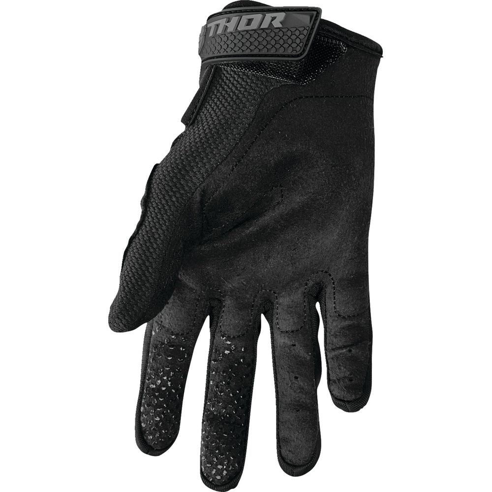 Thor Sector Textile Gloves Black / Grey FREE 1 YEAR Returns, FREE UK Delivery | ThrottleChimp