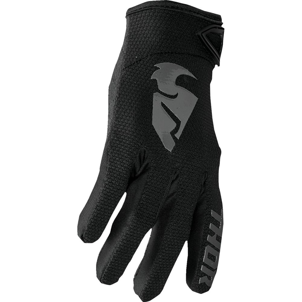 Thor Sector Textile Gloves Black / Grey FREE 1 YEAR Returns, FREE UK Delivery | ThrottleChimp