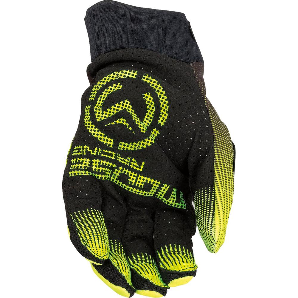 Moose Racing SX1 Textile Gloves Hi-Viz Yellow / Black