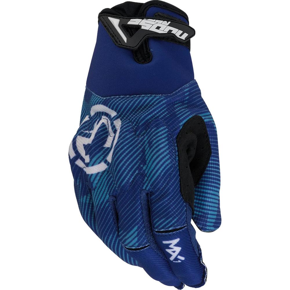 Moose Racing MX1 Textile Gloves Blue