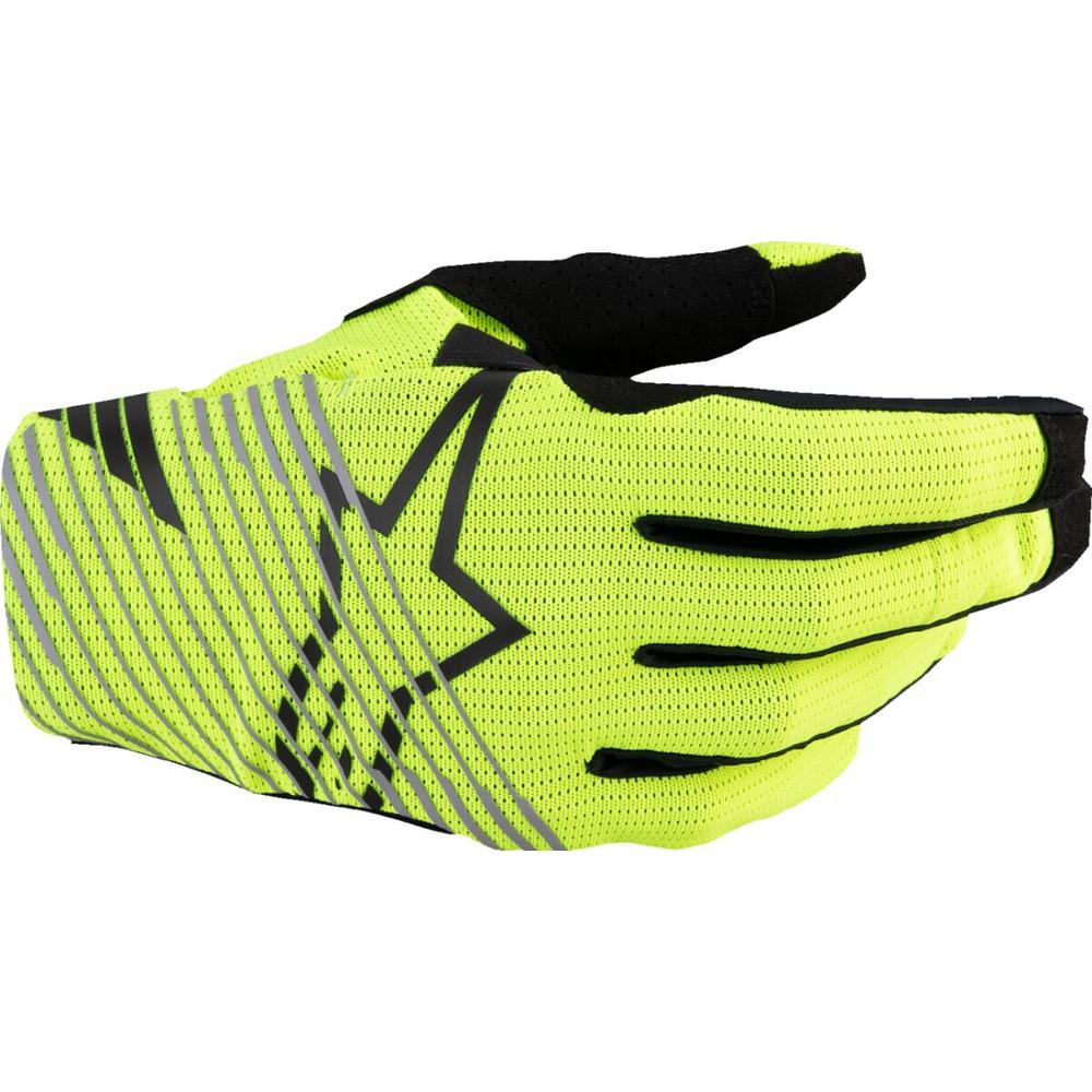 Alpinestars Radar Pro MX Gloves Black / Fluo Yellow