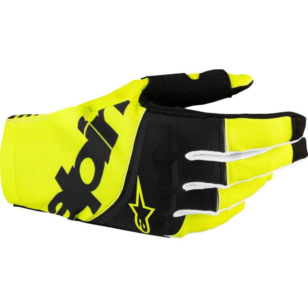 Alpinestars Techstar MX Gloves Black / Fluo Yellow