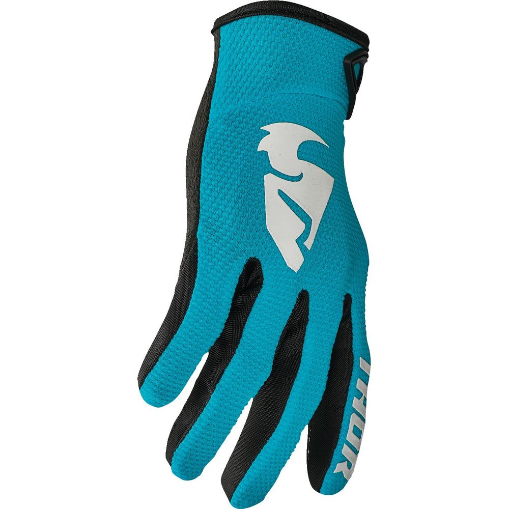 Thor Sector Ladies Gloves Aqua / White FREE 1 YEAR Returns, FREE UK Delivery | ThrottleChimp