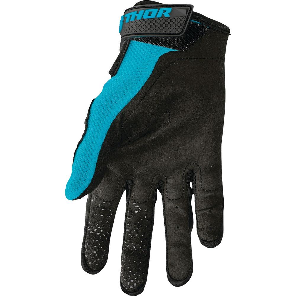 Thor Sector Ladies Gloves Aqua / White FREE 1 YEAR Returns, FREE UK Delivery | ThrottleChimp