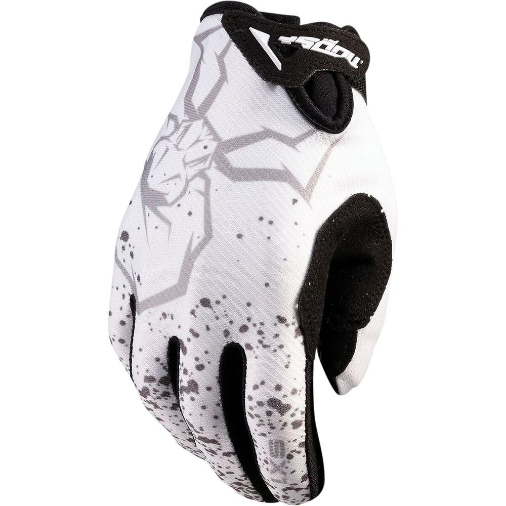 Moose Racing SX1 Youth Textile Gloves White