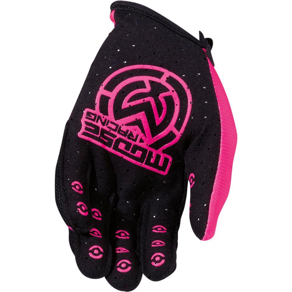 Moose Racing SX1 Youth Textile Gloves Pink