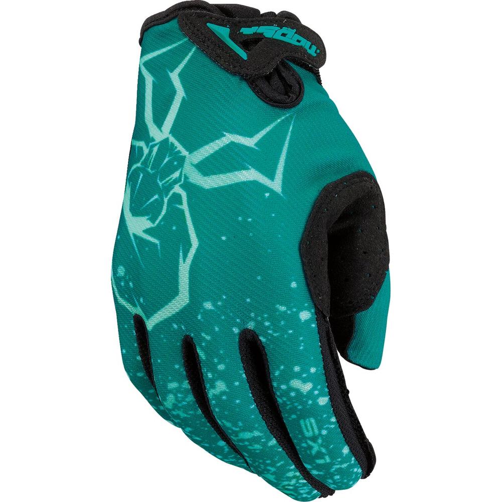 Moose Racing SX1 Youth Textile Gloves Teal