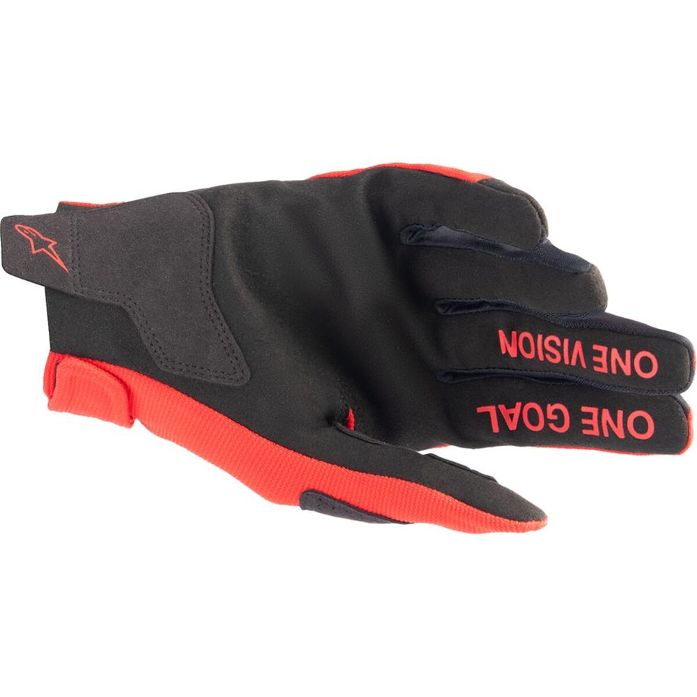 Alpinestars Radar MX Youth Textile Gloves Red / Silver