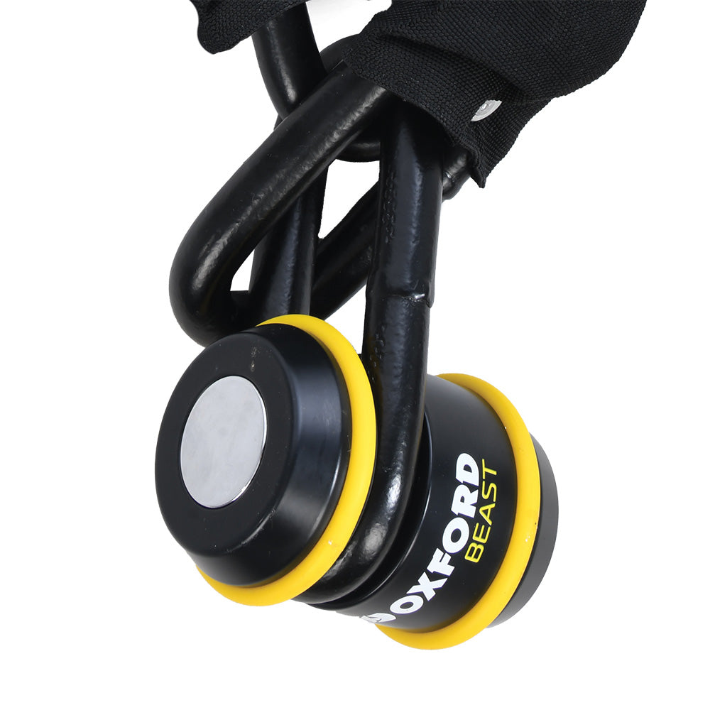 Oxford Beast Lock Black / Yellow (Image 2) - ThrottleChimp