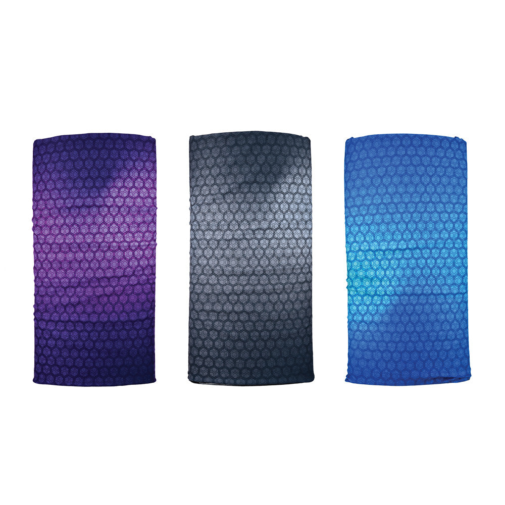 Oxford Comfy Multifunctional Head & Neckwear Prismatic - Pack Of 3 (Image 2) - ThrottleChimp