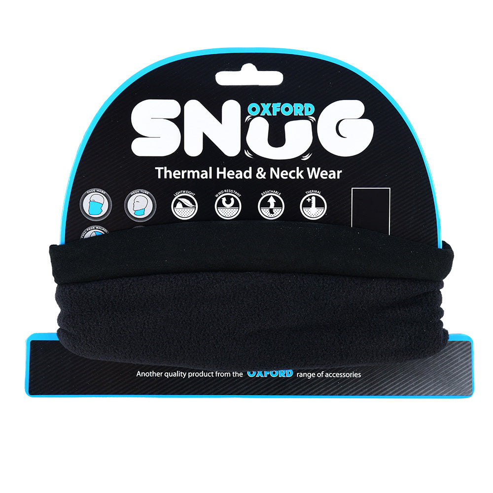 Oxford Snug Thermal Head & Neckwear Black - ThrottleChimp