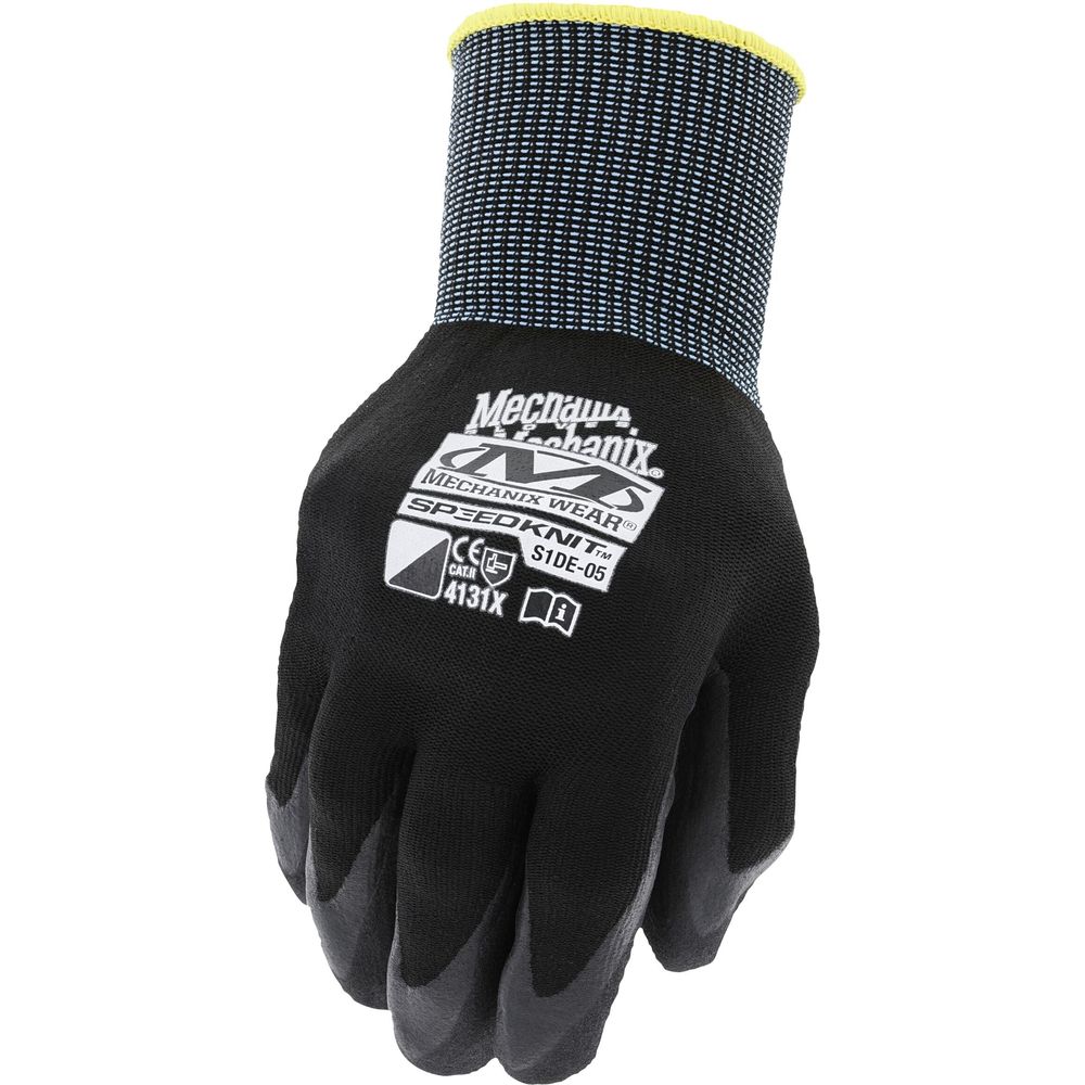 Mechanix Wear SpeedKnit Utility Textile Gloves Black