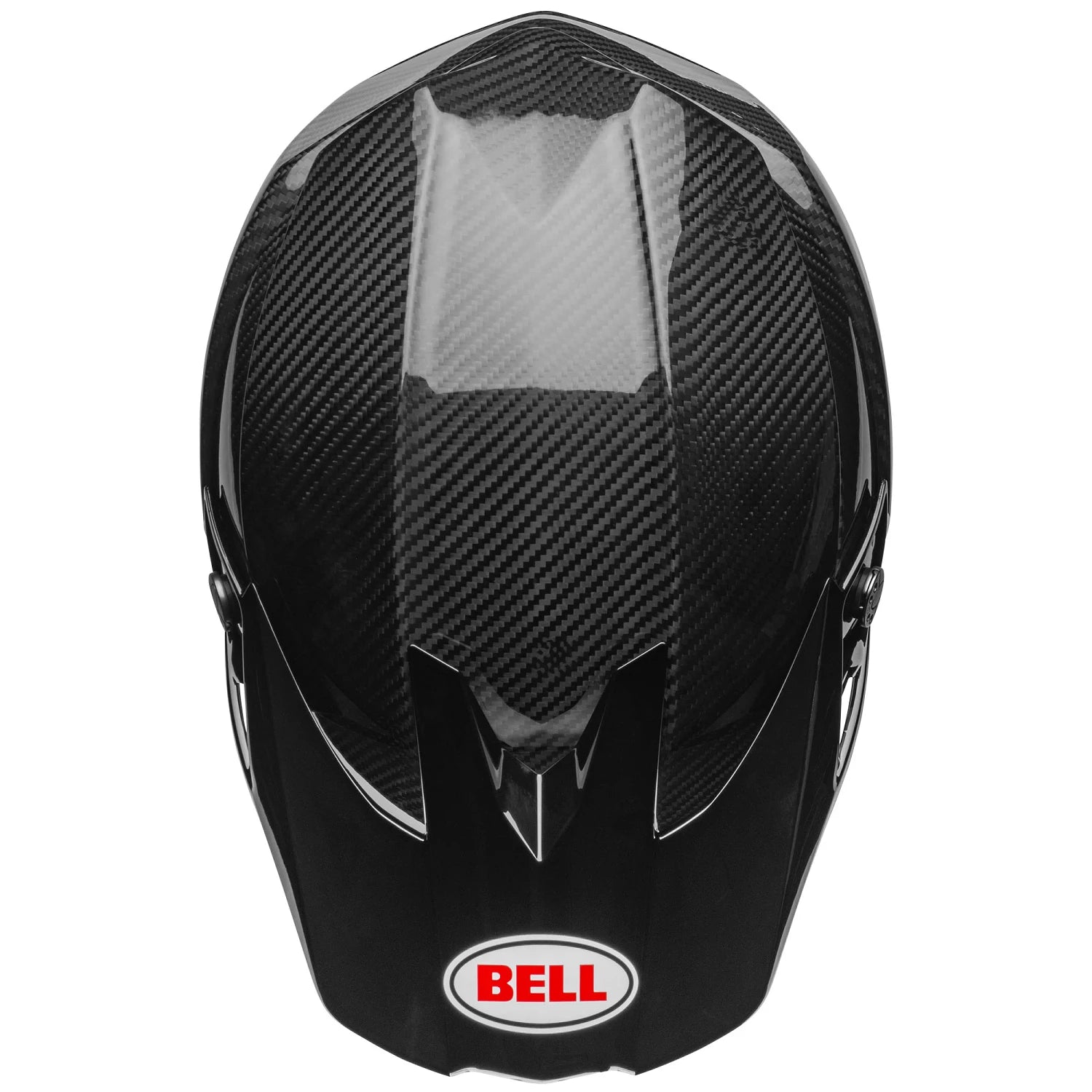 Bell Moto-10 Spherical Solid ECE 22.06 MX Helmet Black / White FREE 1 YEAR Returns, FREE UK Delivery | ThrottleChimp