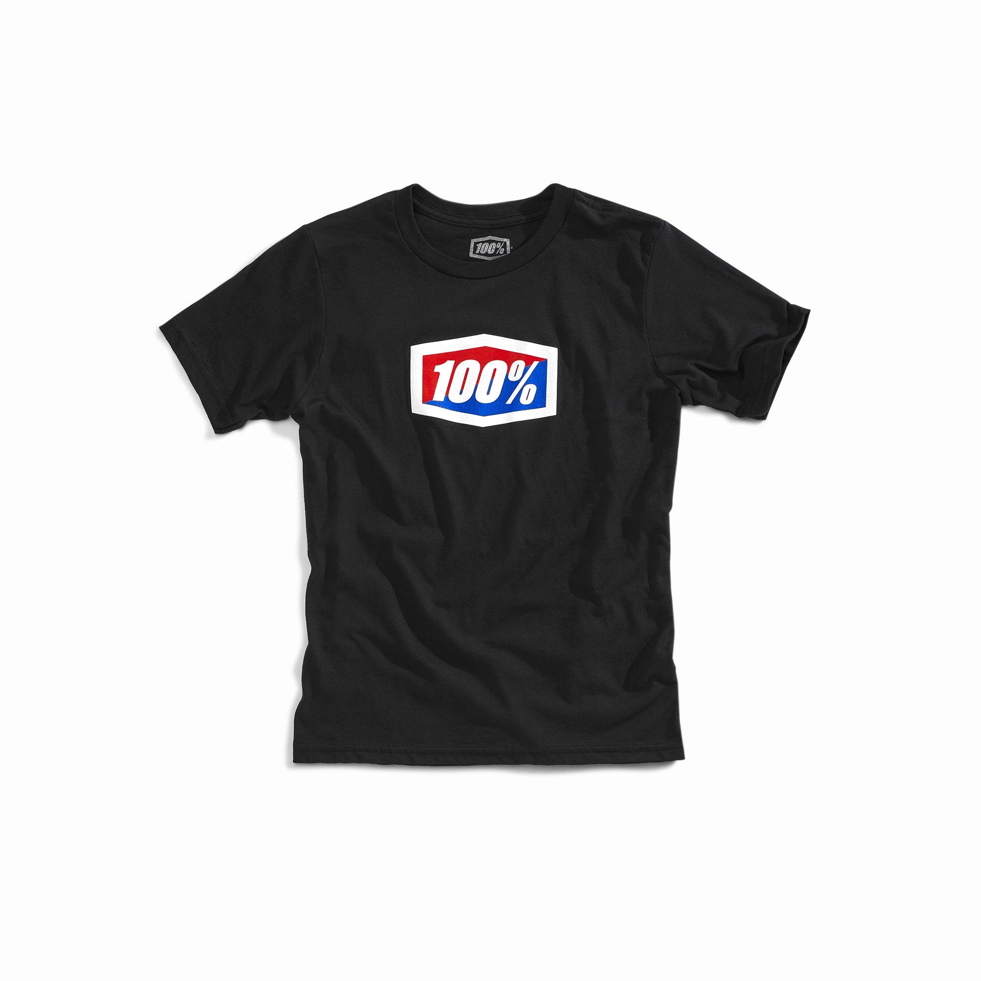 100% Official Youth Short Sleeves Tee Black FREE 1 YEAR Returns, FREE UK Delivery | ThrottleChimp