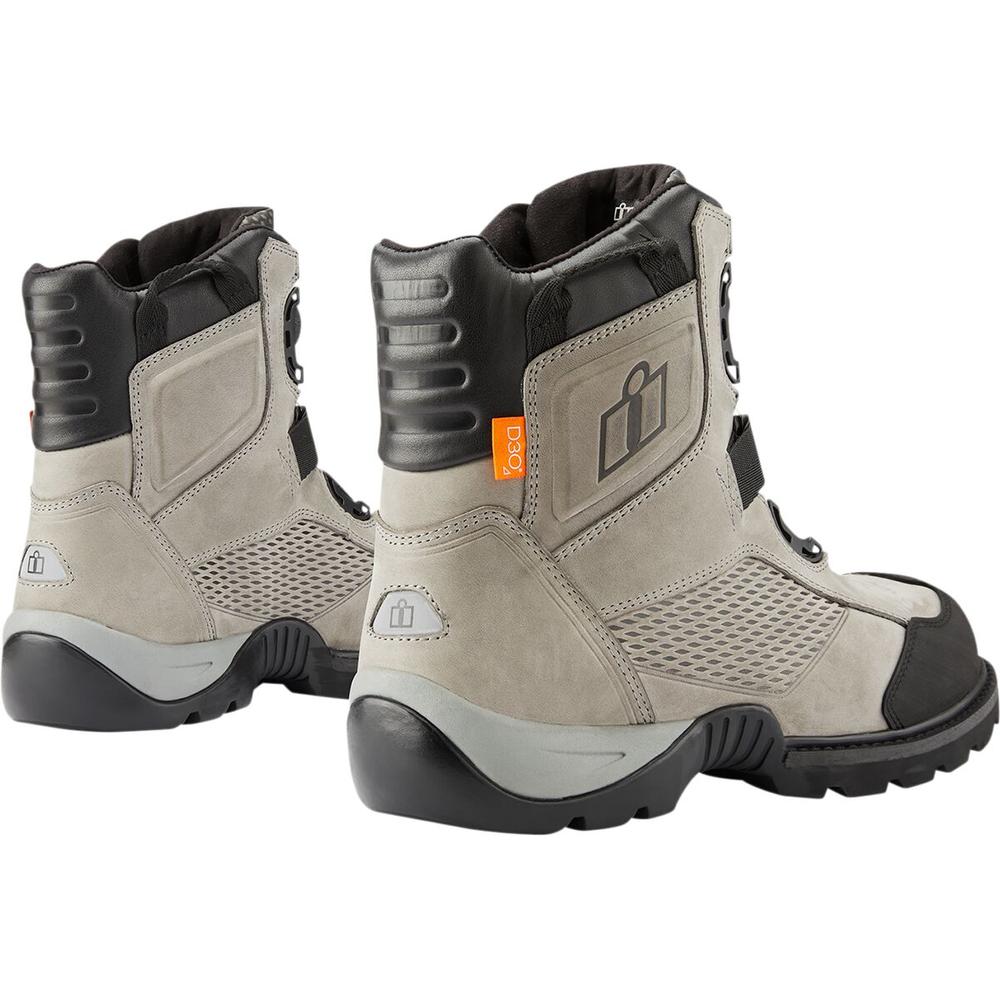 Icon Stormhawk Waterproof Boots Grey