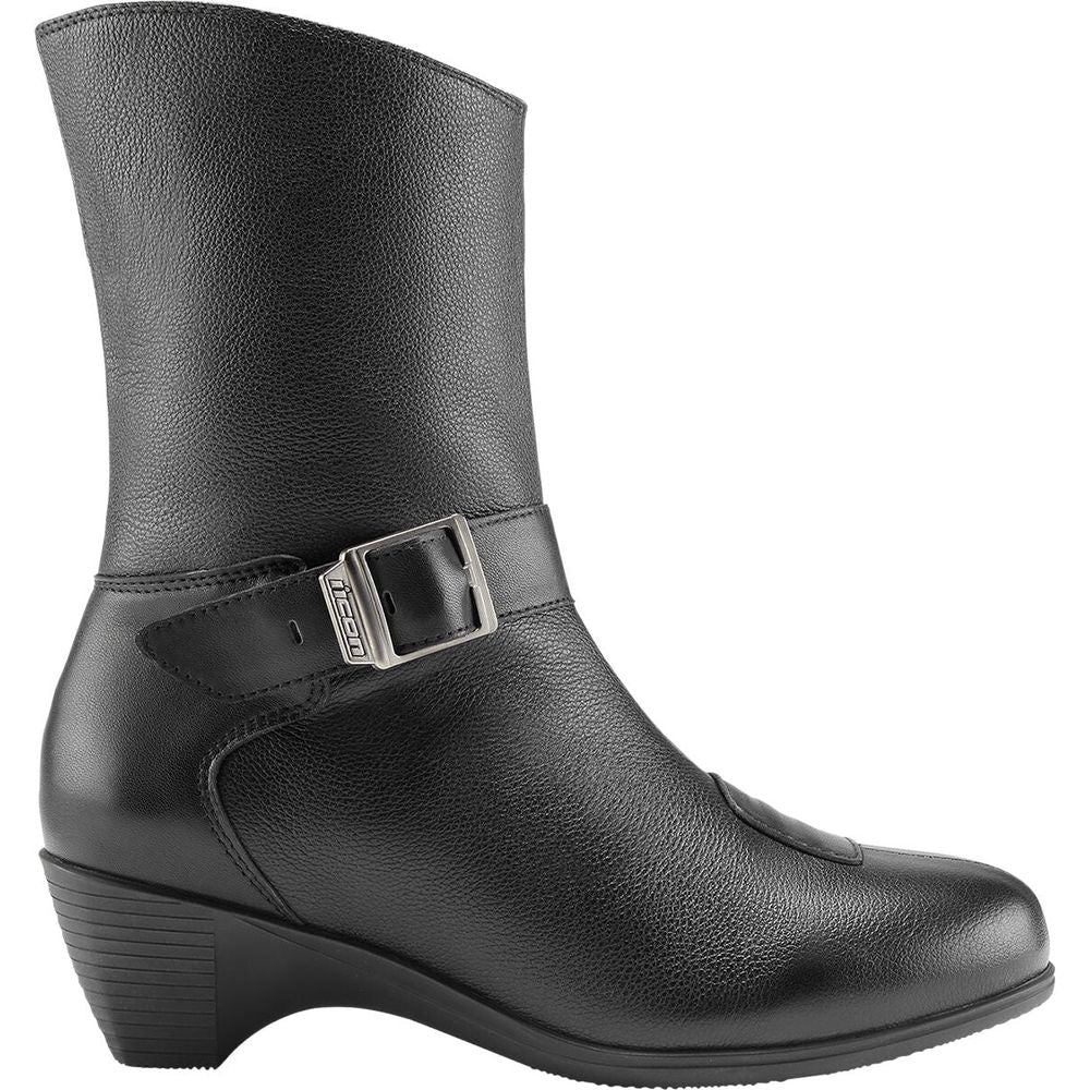 Icon Tuscadero Ladies CE Boots Black