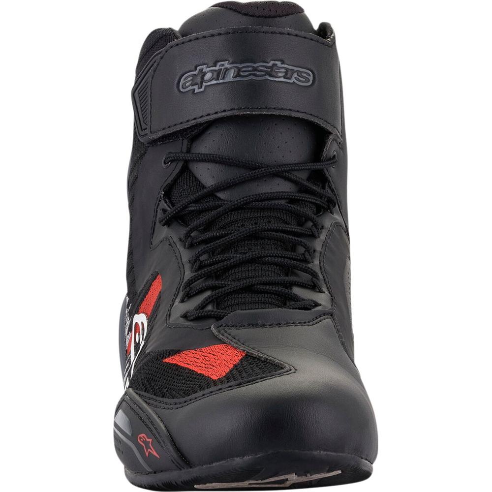 Alpinestars Faster-3 Rideknit Shoes Black / Grey / Bright Red