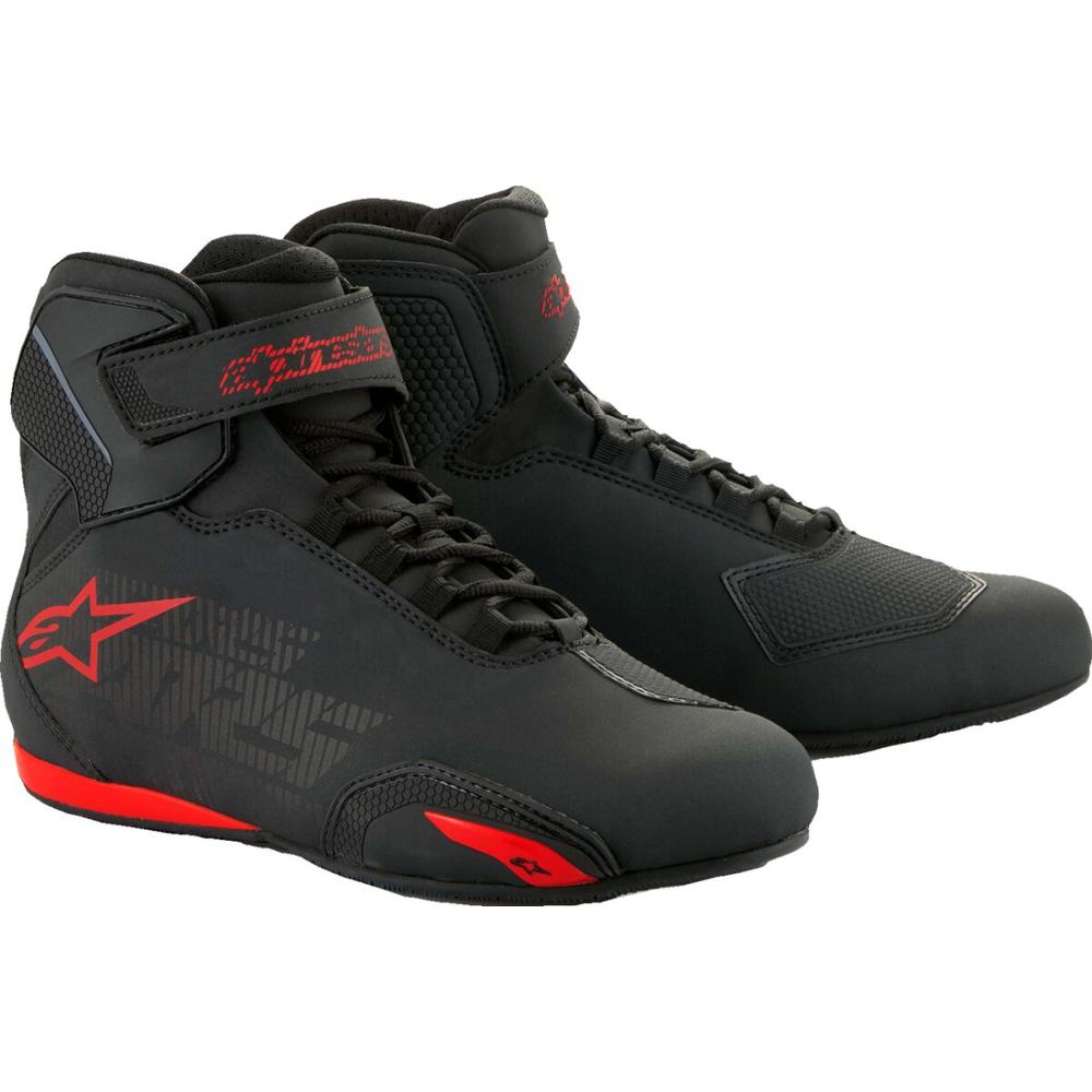 Alpinestars Sektor Riding Shoes Black / Grey / Red