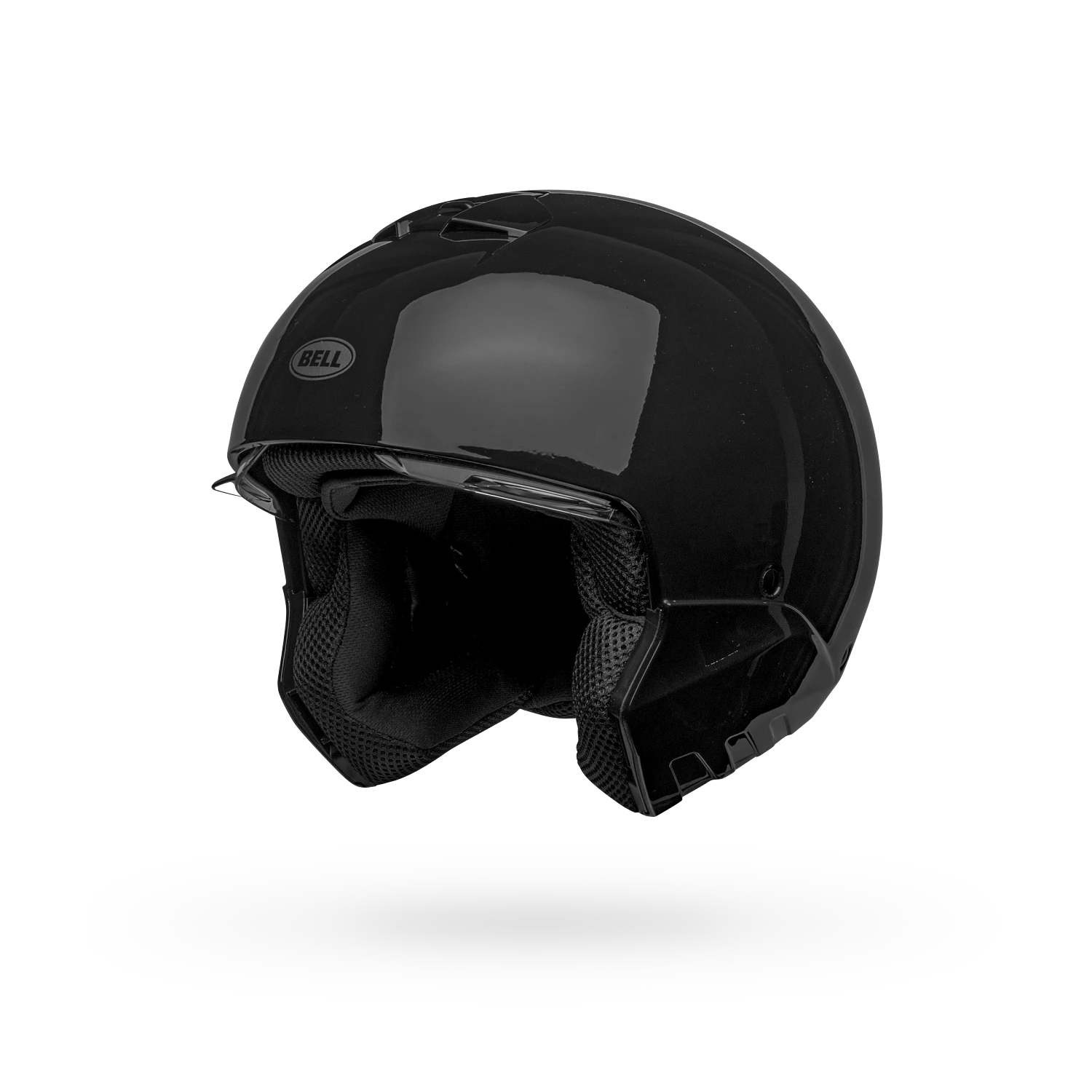 Bell Broozer Solid ECE 22.06 Full Face Helmet Black FREE 1 YEAR Returns, FREE UK Delivery | ThrottleChimp