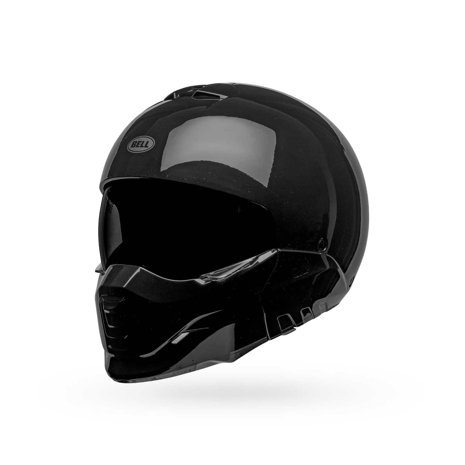 Bell Broozer Solid ECE 22.06 Full Face Helmet Black FREE 1 YEAR Returns, FREE UK Delivery | ThrottleChimp