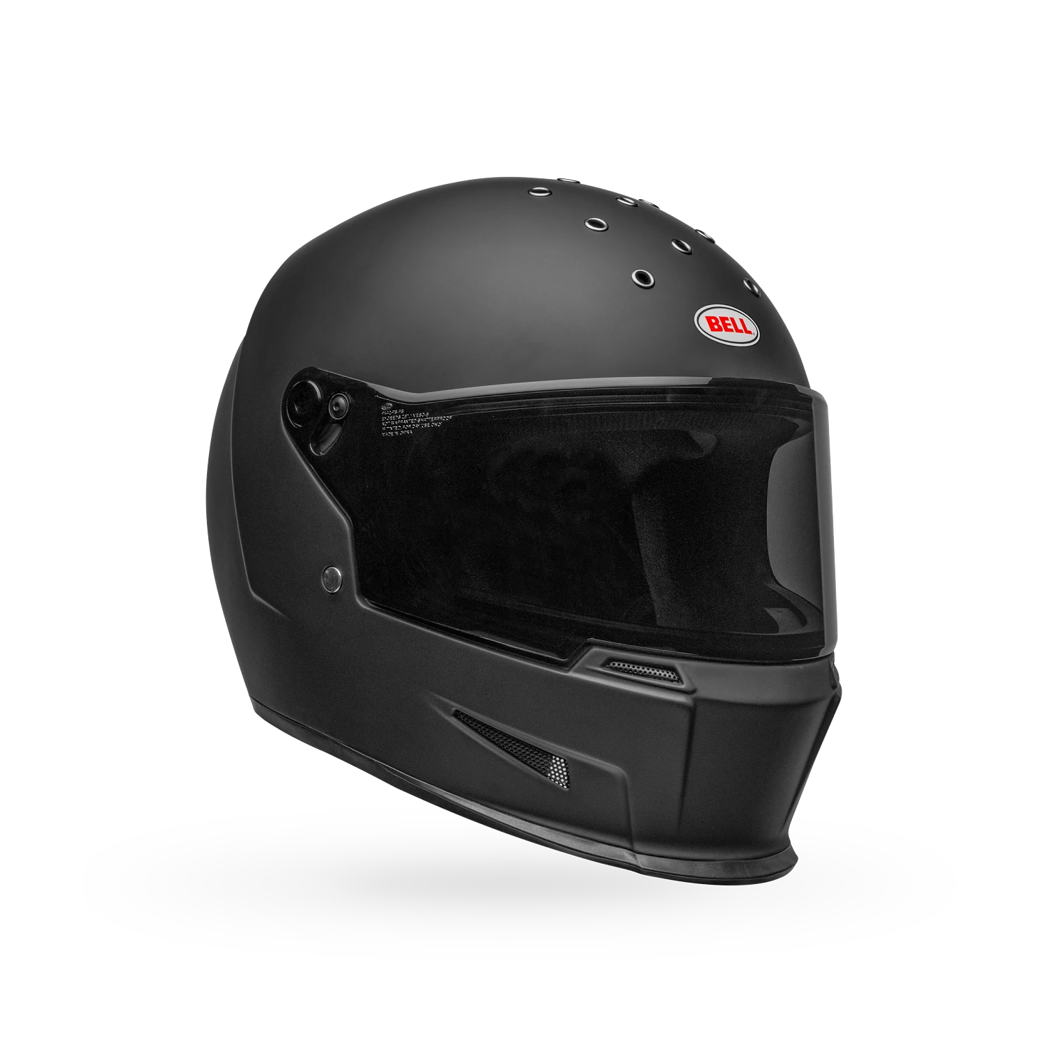 Bell Eliminator Solid ECE 22.06 Full Face Helmet Matt Black FREE 1 YEAR Returns, FREE UK Delivery | ThrottleChimp