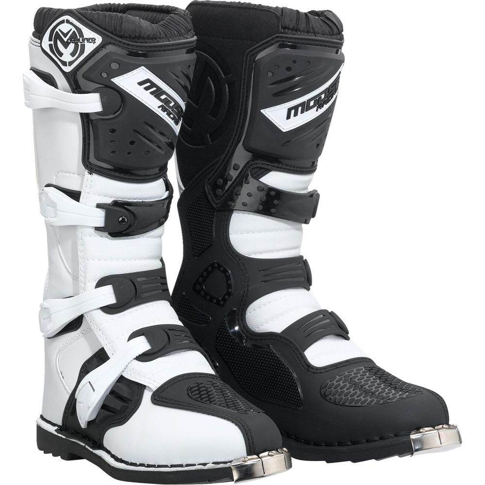 Moose Racing Qualifier MX Boots Black / White