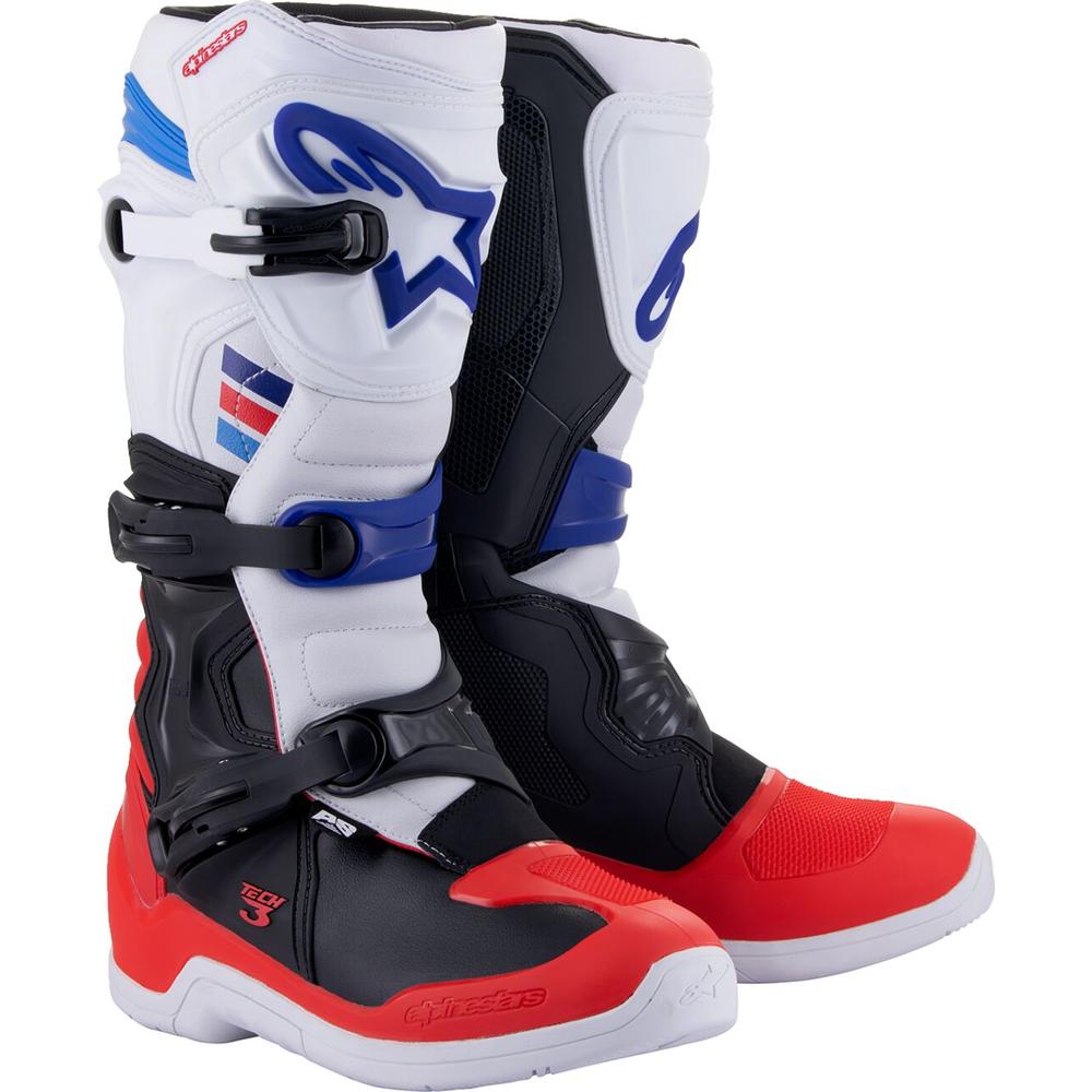 Alpinestars Tech 3 Boots White / Red / Black