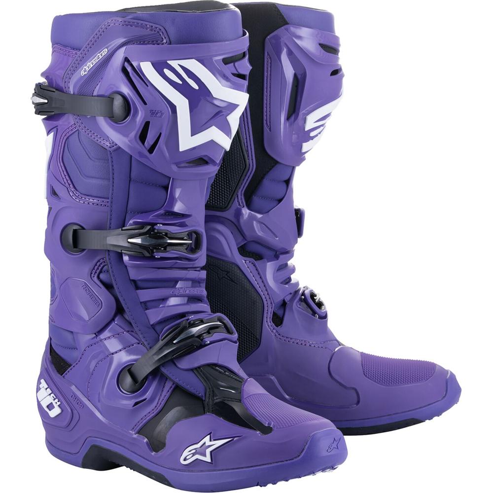 Alpinestars Tech 10 Boots Purple / Black