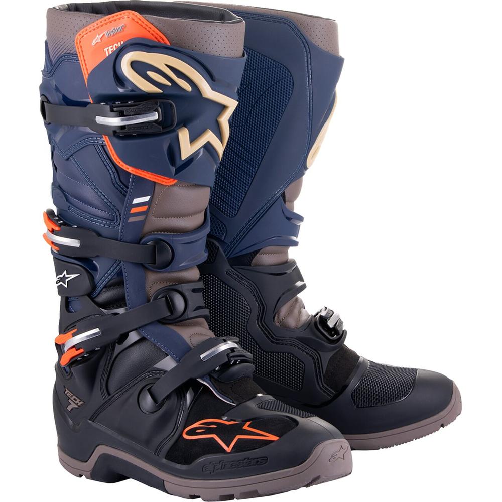 Alpinestars Tech 7 Enduro Drystar Boots Navy / Grey