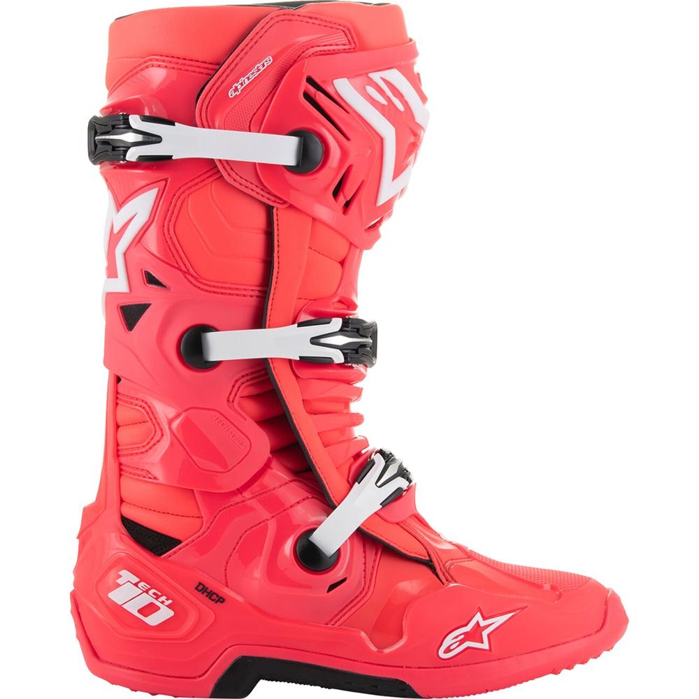 Alpinestars Tech 10 Limited Edition Boots Diva Pink / White