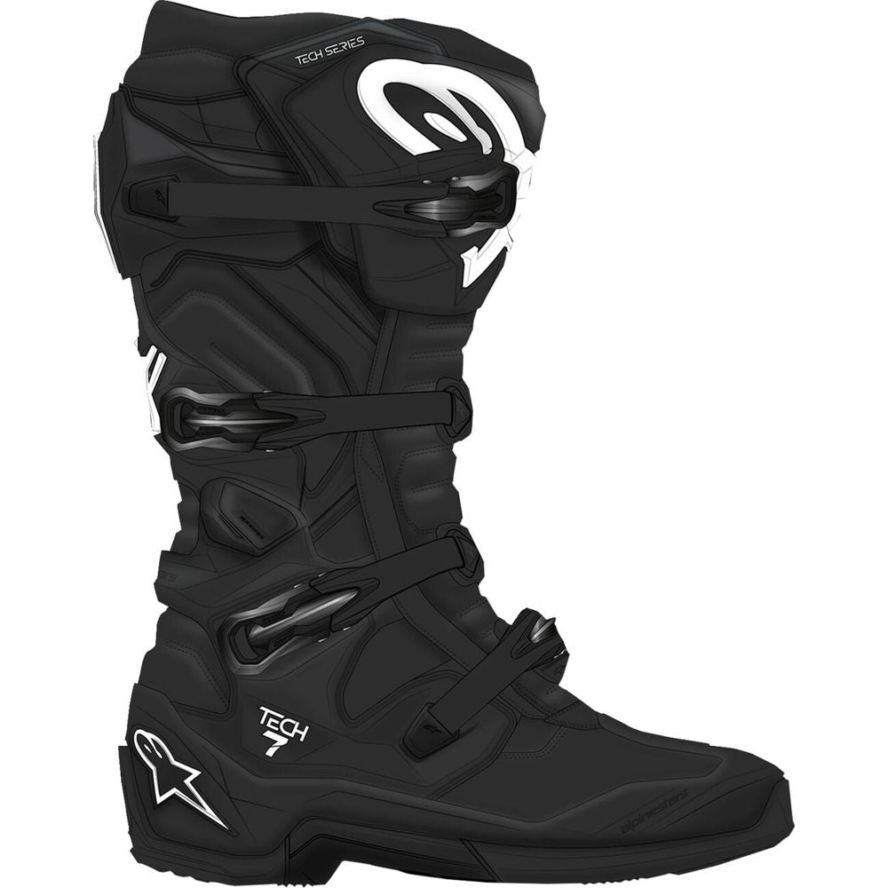 Alpinestars Tech 7 Boots Black