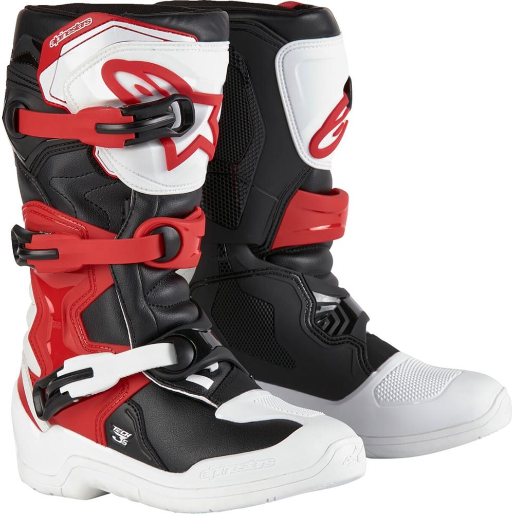 Alpinestars Tech 3S Youth Boots White / Black / Red