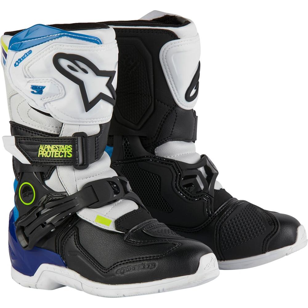 Alpinestars Tech 3S Kids Boots White / Black / Blue