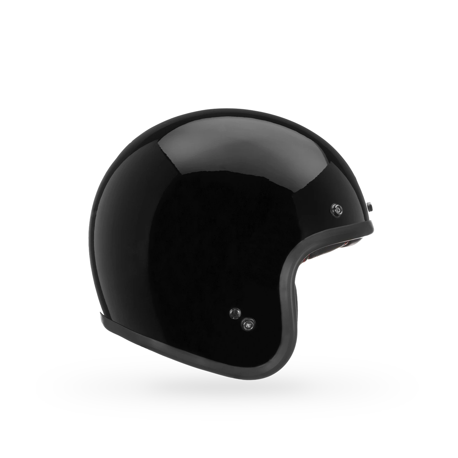 Bell Custom 500 Solid ECE 22.06 Open Face Helmet Black FREE 1 YEAR Returns, FREE UK Delivery | ThrottleChimp