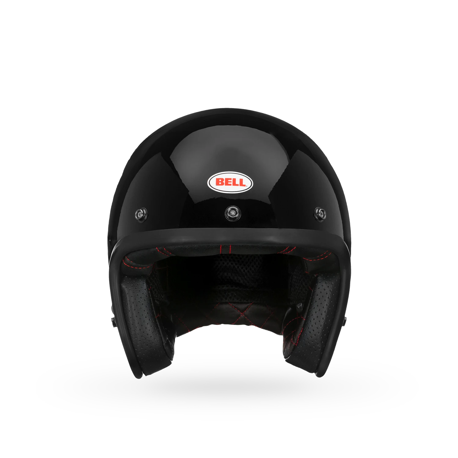 Bell Custom 500 Solid ECE 22.06 Open Face Helmet Black FREE 1 YEAR Returns, FREE UK Delivery | ThrottleChimp