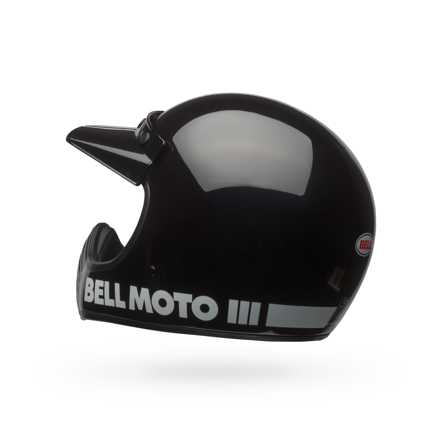 Bell Moto-3 Classic ECE 22.06 Full Face Helmet Black FREE 1 YEAR Returns, FREE UK Delivery | ThrottleChimp