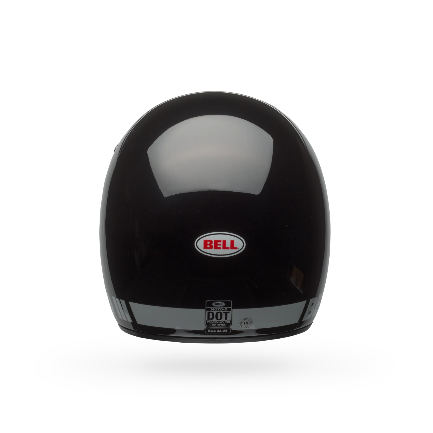 Bell Moto-3 Classic ECE 22.06 Full Face Helmet Black FREE 1 YEAR Returns, FREE UK Delivery | ThrottleChimp